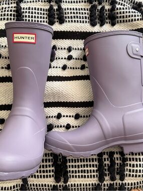 Hunter Lavender Purple Mid-Calf Rain Boots